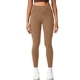 thumbnail image 1 of Womens Workout Leggings No Front Seam High Waist Stretchy Soft Yoga Pants Gym Casual Long Pants 2XL, 1 of 6