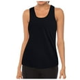 thumbnail image 1 of Womens Workout Tank Top Sleeveless Casual Tops O-Neck Breathable Backless Yoga, 1 of 4