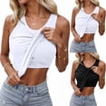 thumbnail image 1 of Womens Workout Tank Tops , Athletic Tanks , Ribbed Racerback Tank Tops for Women Camisole Tops For Women Shelf Bra Camisoles Tank Tops Basic Layer, 1 of 7