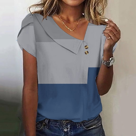 Womens Workout Tops Multipack Plus Size Blouses for Women Dressy Womens Funny T Shirts Loose Fit