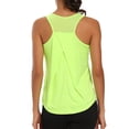 thumbnail image 1 of Womens Workout Tops Racerback Tank Tops Mesh Yoga Shirts Athletic Running Tank Tops Sleeveless Gym Clothes, 1 of 4