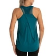 thumbnail image 1 of Womens Workout Tops Racerback Tank Tops Mesh Yoga Shirts Athletic Running Tank Tops Sleeveless Gym Clothes, 1 of 3