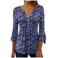 thumbnail image 1 of Womens Workout Tops Short Sleeve Women Blouses Elegant Casual XL Womens T Shirts Casual Cotton, 1 of 5