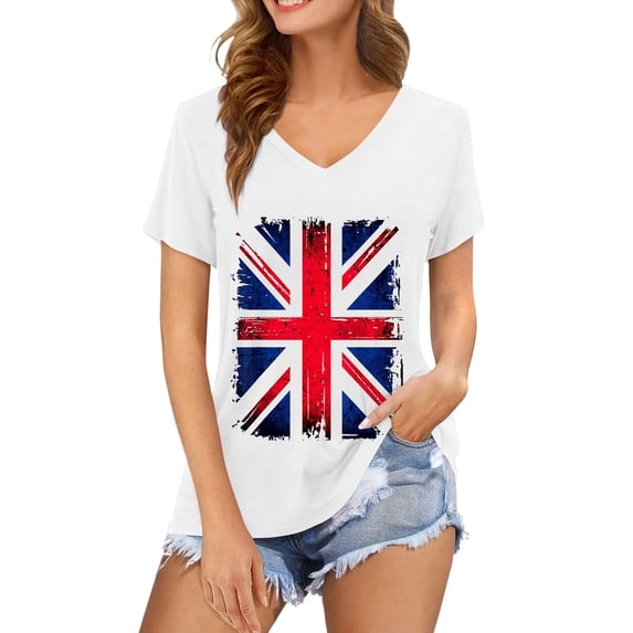Womens Workout Tops T Shirts Graphic Print Short Sleeve Crewneck Daily Basic Ladies Going Out Shirts