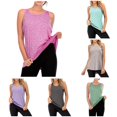 thumbnail image 1 of Womens Workout Tops for Women Racerback Tank Tops Mesh Yoga Shirts Athletic Running Tank Tops Sleeveless Gym Clothes 2xl Top for Women XXL, 1 of 4