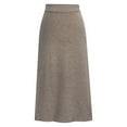 thumbnail image 1 of Womens Workwear Skirts Winter Wool Mid Length Woolen Thick Skirt Holiday Wear, 1 of 3