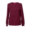 thumbnail image 1 of Womens Workwear Snap Front Warm-up Jacket, 1 of 4