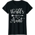 thumbnail image 1 of Womens World's Best Aunt T-Shirt, 1 of 4