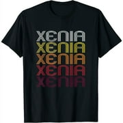 Womens Xenia, Oh | Vintage Style Ohio T-Shirt Black Small