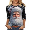 thumbnail image 1 of Womens Xmas Sweatshirts Crew Neck Blouses Tops Long Sleeve Christmas Tree Print Shirts Merry Christmas Clothes Trendy 2026 Clothe, 1 of 6