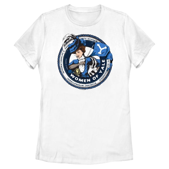 Womens Yale University Collegiate School Woman T Shirt
