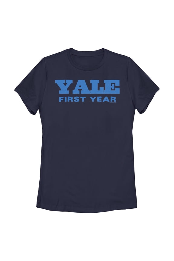Womens Yale University First Year Logo T Shirt
