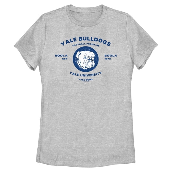 Womens Yale University Football Program Est 1872 T Shirt