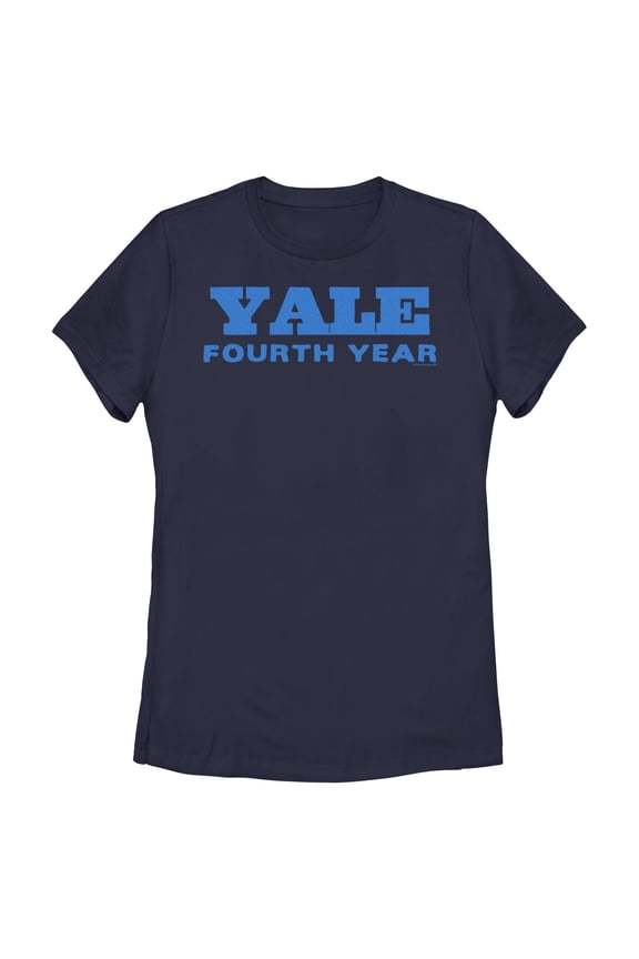 Womens Yale University Four Year Logo T Shirt