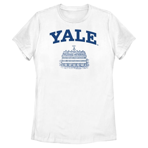 Womens Yale University School Campus Logo T Shirt