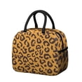 thumbnail image 1 of Womens Yellow and Black Of Leopard Print Lunch Box for Work,Insulated Lunch Bag for Women,Loncheras Para Mujer,Leakproof Adult Lunch Bag for Work,Beach,Travel,Picnic,Camping, 1 of 7