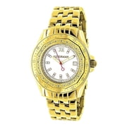 Womens Yellow Gold Diamond Watch 0.25ct