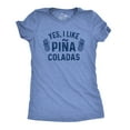 thumbnail image 1 of Womens Yes I Like Pina Coladas T Shirt Funny Tropical Vacation Drinking Tee Womens Graphic Tees, 1 of 7
