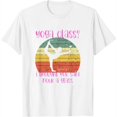 thumbnail image 1 of Womens Yoga Class I Thought You Said Pour A Glass Merch T-Shirt White X-Large, 1 of 5
