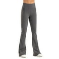thumbnail image 1 of Womens Yoga Pants Casual Compression Legging Bell Bottom Pants High Waisted Yoga Leggings Yoga Leggings Grey XL, 1 of 5