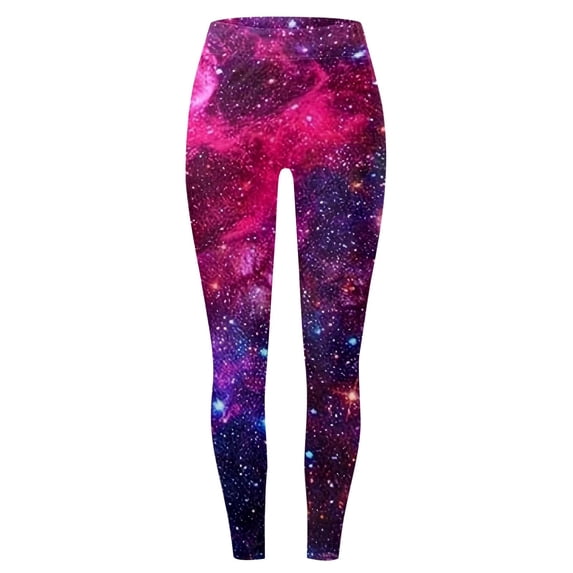 Womens Yoga Pants Fashion High Waisted Stretch Printed Workout Yoga Leggings for Women