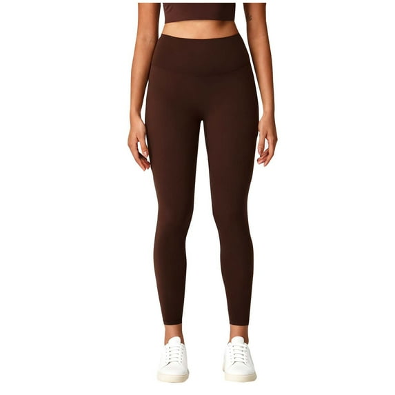 Womens Yoga Pants High Waisted Jogger Leggings Athletic Stretch Tights Solid Color Workout Leggings Casual Yoga Pants for Tall Women