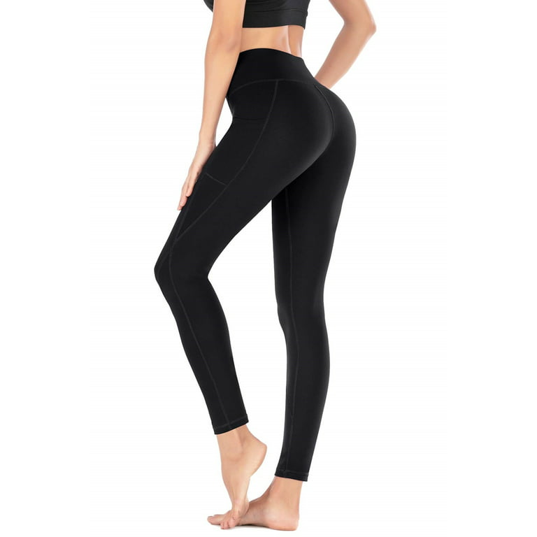 Womens Yoga Pants Stretch With Pocket High Elastic Leggings Casual Workout  Tummy Control Leggings Thigh Shapers With Elastic