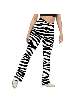 ZLJUS Women Leopard Print Leggings No Transparent High Knee Stripes  Patchwork Push Up Workout Legging Elastic Pants (Color : Leopard (White),  Size : L) : : Clothing, Shoes & Accessories