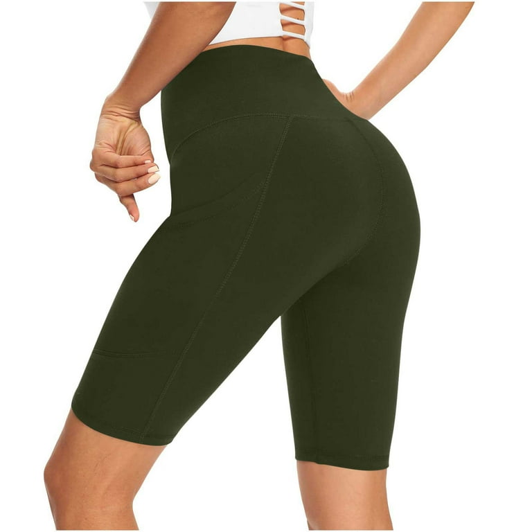 Knee length gym leggings sale