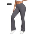 thumbnail image 1 of Womens Yoga Workout Pants High Waist Flare Yoga Pants for Women Stretch Workout Leggings Gray S, 1 of 6