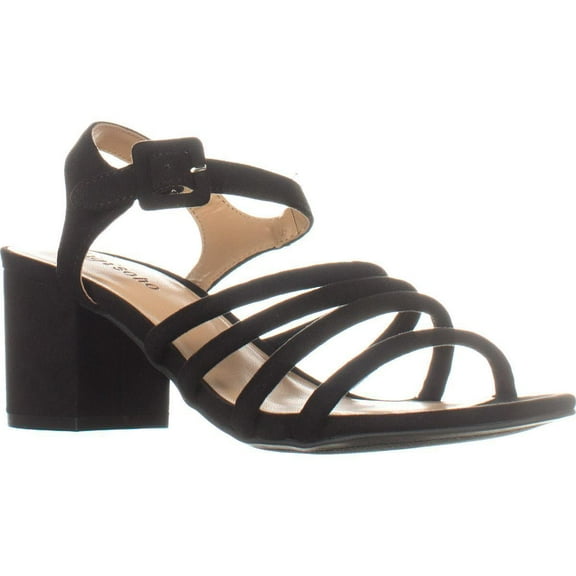 Womens ZIGI Gladys Strappy Sandals, Black