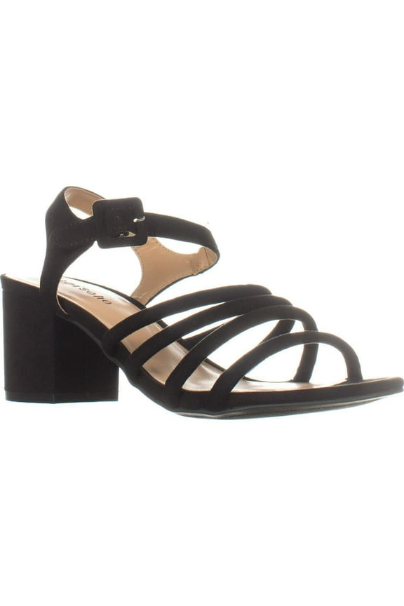 Womens ZIGI Gladys Strappy Sandals, Black