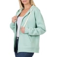 thumbnail image 1 of Womens Zipper Hoodie Sweat Jacket, 1 of 9