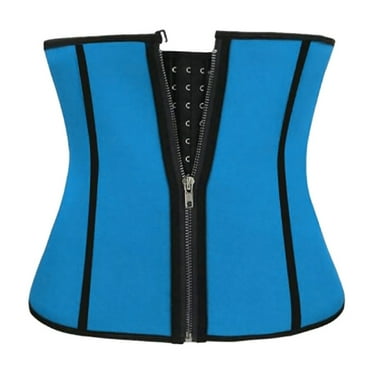 Womens Zipper Underwear Waist Body Girdle Shaping Corset Tummy Control Sport Shaper Belly