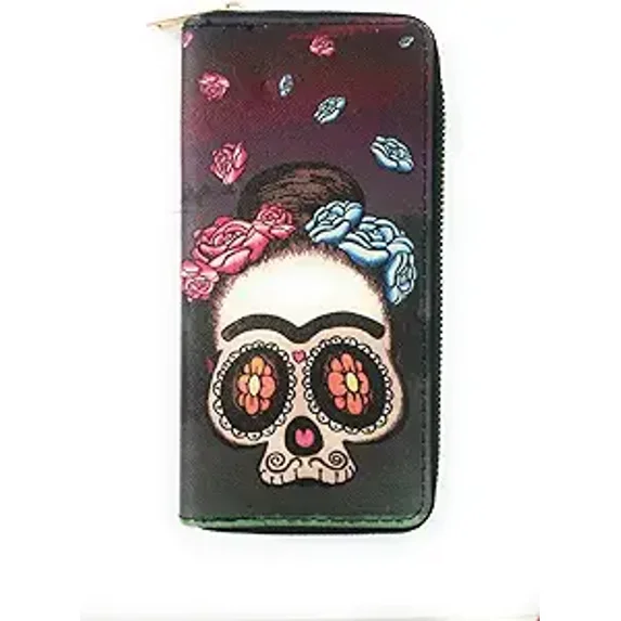 Womens Zipper Wallet Ladies Fashion Pocketbook