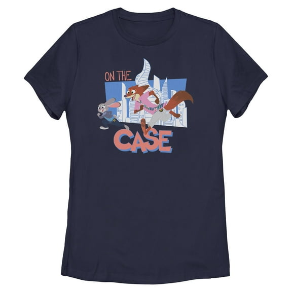 Womens Zootopia 2 Nick and Judy On the Case T Shirt