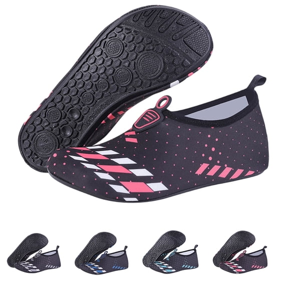 Womens and Mens Water Shoes Breathable Quick Dry Soft Barefoot Aqua Socks for Hiking Swim Beach Surf Yoga Sport 36