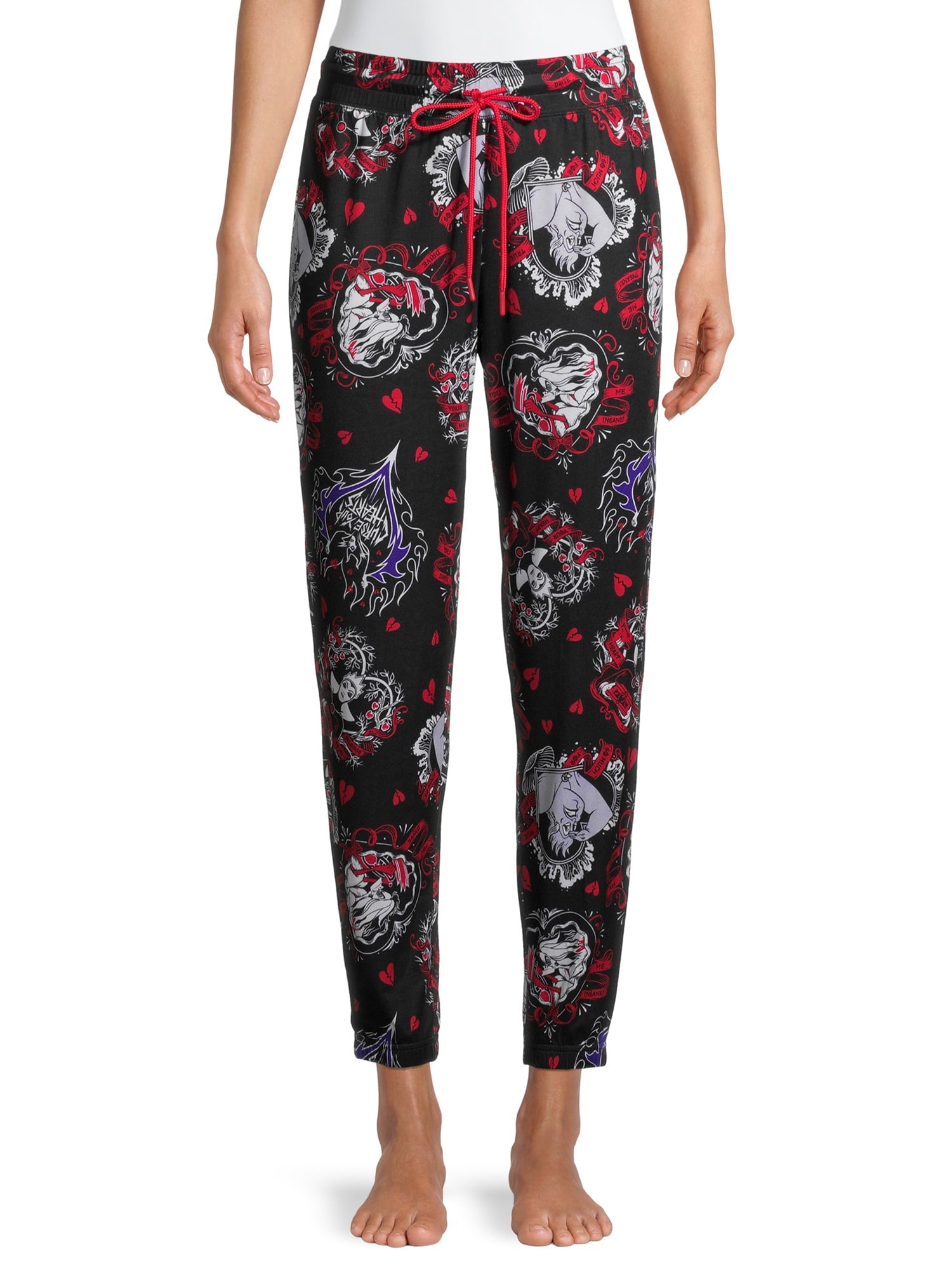 Mickey Mouse Women s and Women s Plus Sleep Joggers Walmart