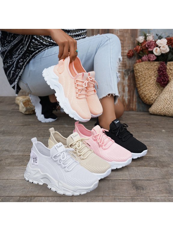Womens arch support Running Athletic Shoes Arch Support Wide Toe Box Comfort Wear Waterproof Non Slip On Tennis Walking Workout Sneakers Breathable Comfortable Casual Footwear Indoor Outdoor Wear,43