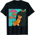 thumbnail image 1 of Womens bus dog V-Neck T-Shirt, 1 of 3