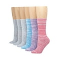 Womens comfortblend crew socks, 6 pair