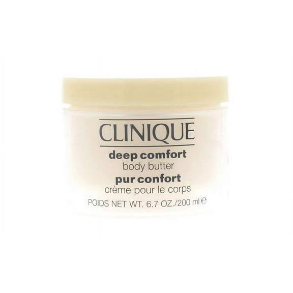 Womens designers by Clinique, (CLINIQUE DEEP COMFORT BODY BUTTER 6.7 oz / 200 ml)