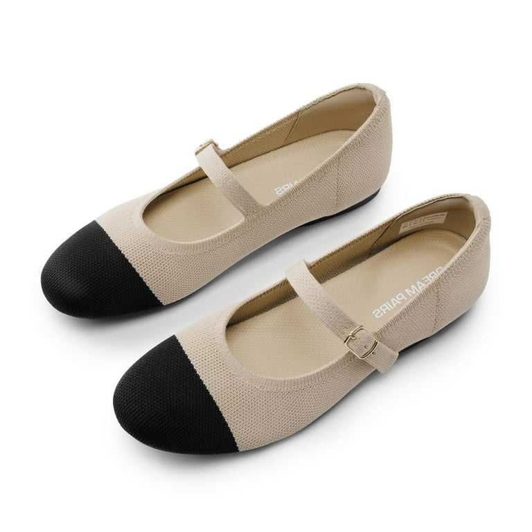 Ballet Flats Comfortable Work Shoes For Teachers Womens Mary Jane