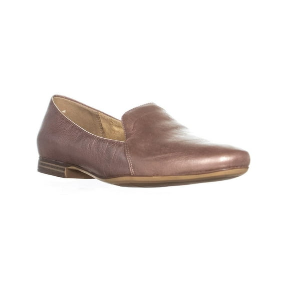 Womens naturalizer Emiline Classic Slip On Loafers, Rose Gold Metallic