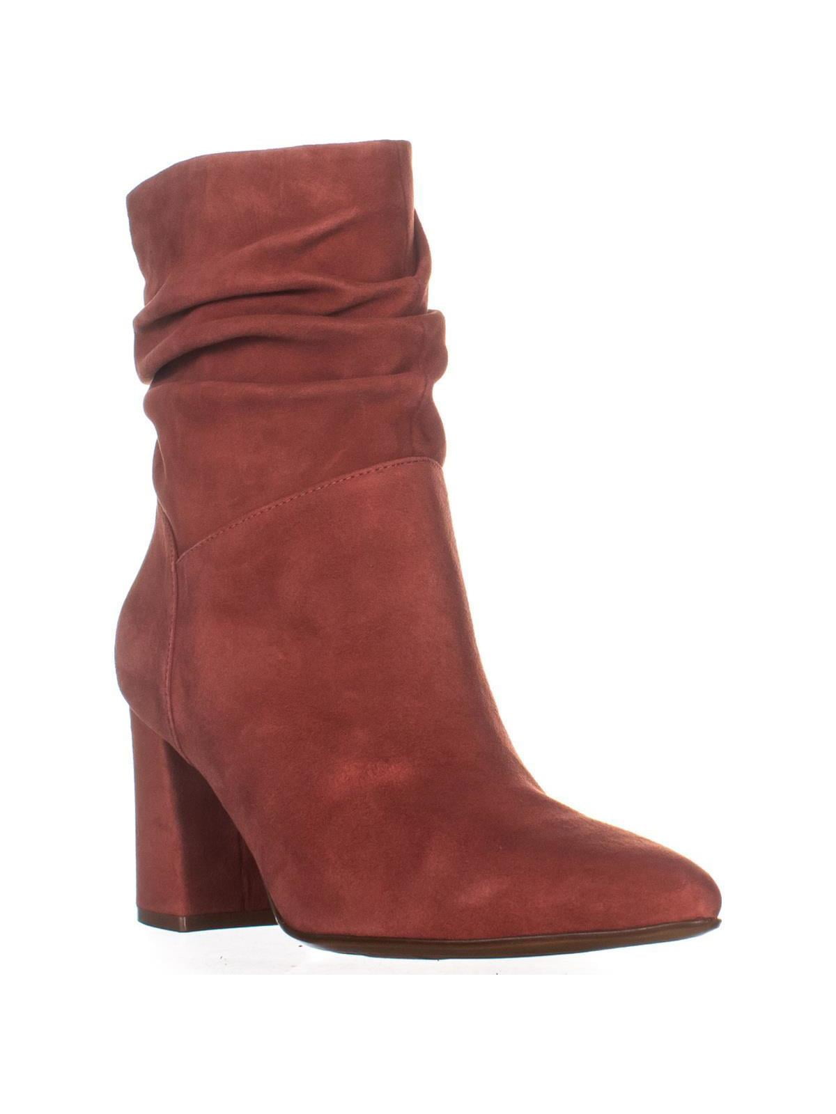 Womens naturalizer Hollace Mid Calf Heeled Boots, Desert Clay