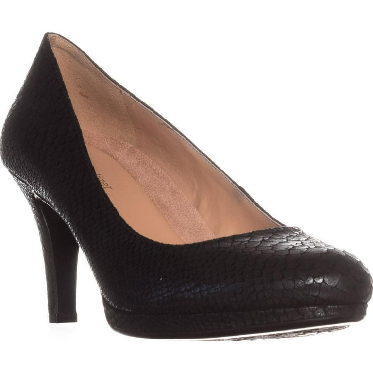 Womens naturalizer Michelle Classic Dress Pumps, Black Snake
