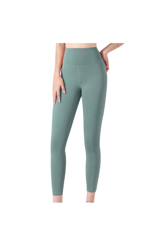 Womens plus $15 & under! Yoga Pants for Women Plus Size Fashion Super High Waist Yoga Pants Slant Pockets Fitness Running Training Stretch Quick Dry Tight Sports Pants