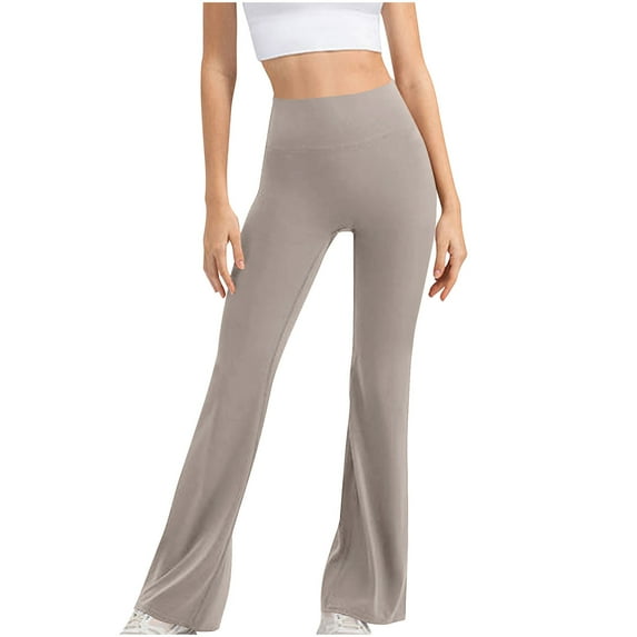 Womens plus $15 & under! Yoga Pants for Women Plus Size Fashion High Waisted Hip Lifting Soft Comfortable Yoga Pants Breathable Sports Fitness Pants