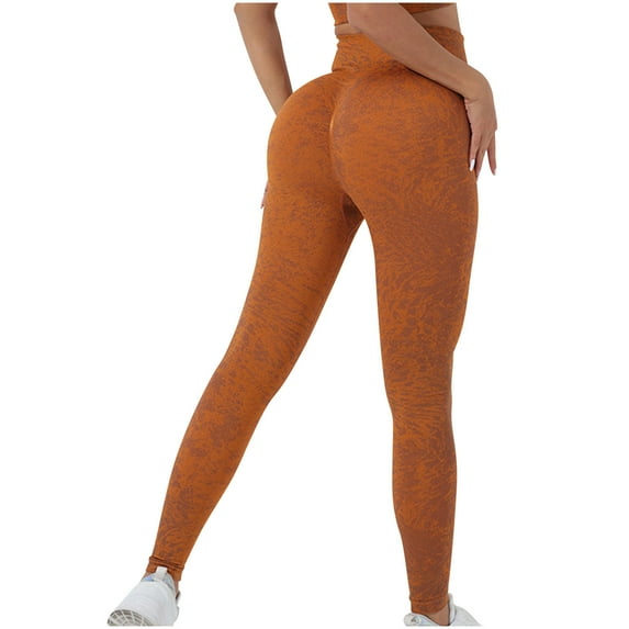 Womens plus $15 & under! Yoga Pants for Women Plus Size Fashion Seamless Hip Lift Fitness Running High-waisted Yoga Pants