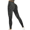 thumbnail image 1 of Womens plus $15 & under! Yoga Pants for Women Plus Size Fashion Seamless Hip Lift Fitness Running High-waisted Yoga Pants, 1 of 3